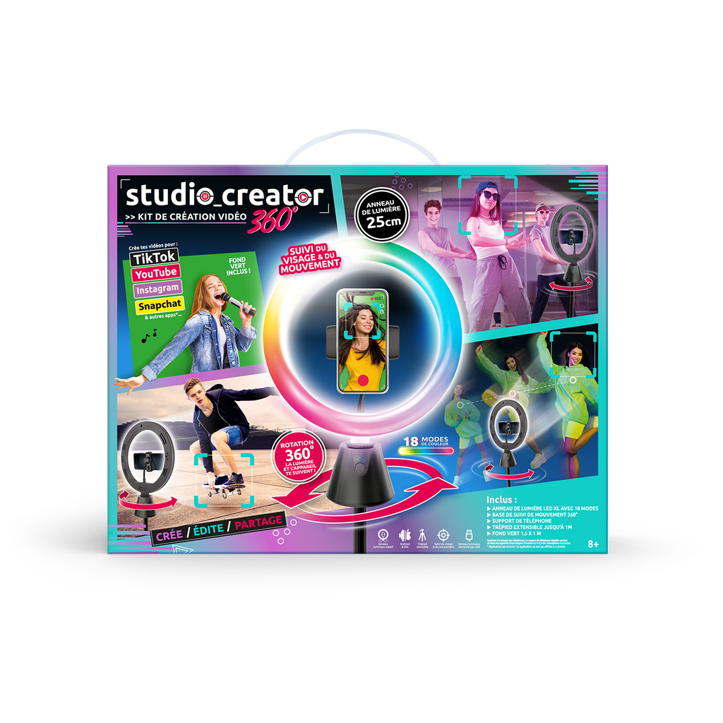 Studio Creator 360º Rotating - Studio Creator - INF028 - CanalToys