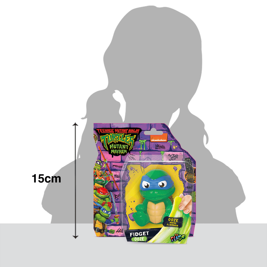 Fidget Slime Characteres Tortugas Ninja - So Slime - SFC001 - CanalToys