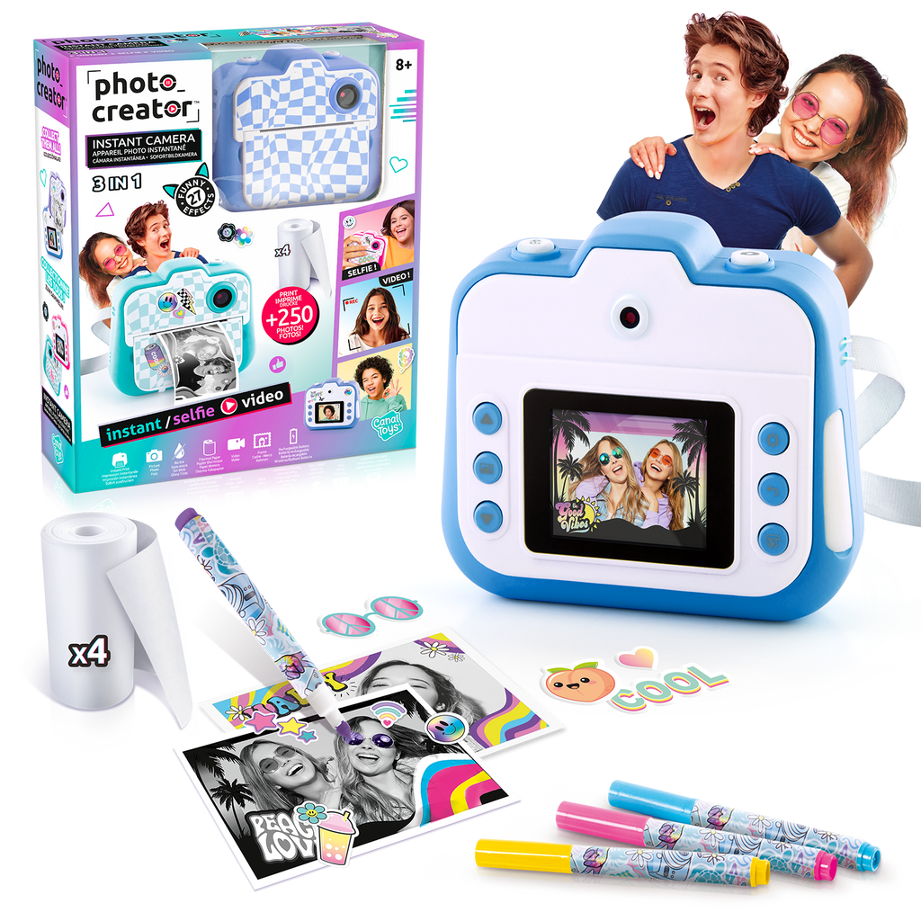 1 Cámara Instantánea - Instant Camera - Photo Creator - CLK001 - CanalToys