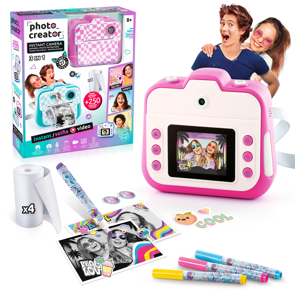 1 Cámara Instantánea - Instant Camera - Photo Creator - CLK001 - CanalToys