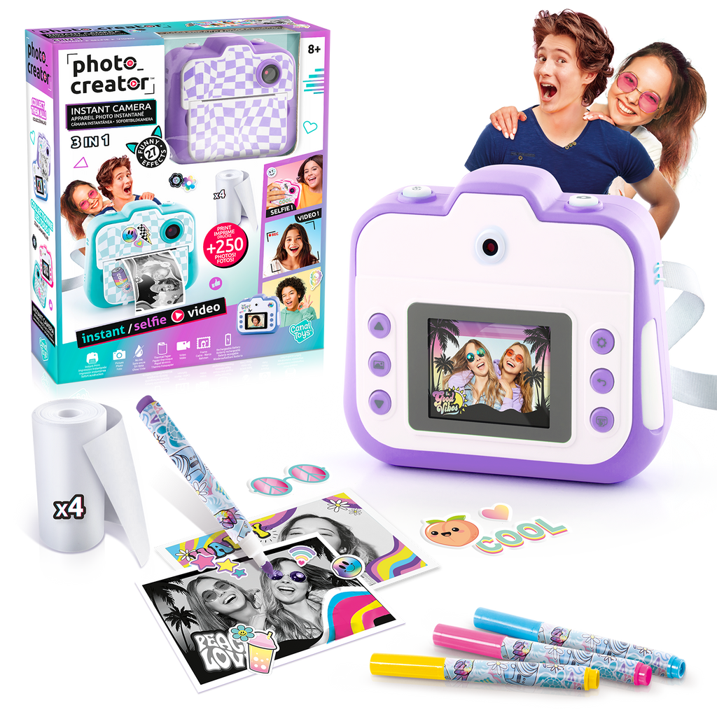 1 Cámara Instantánea - Instant Camera - Photo Creator - CLK001 - CanalToys