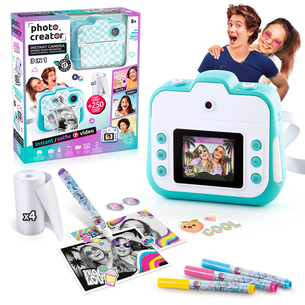1 Cámara Instantánea - Instant Camera - Photo Creator - CLK001 - CanalToys