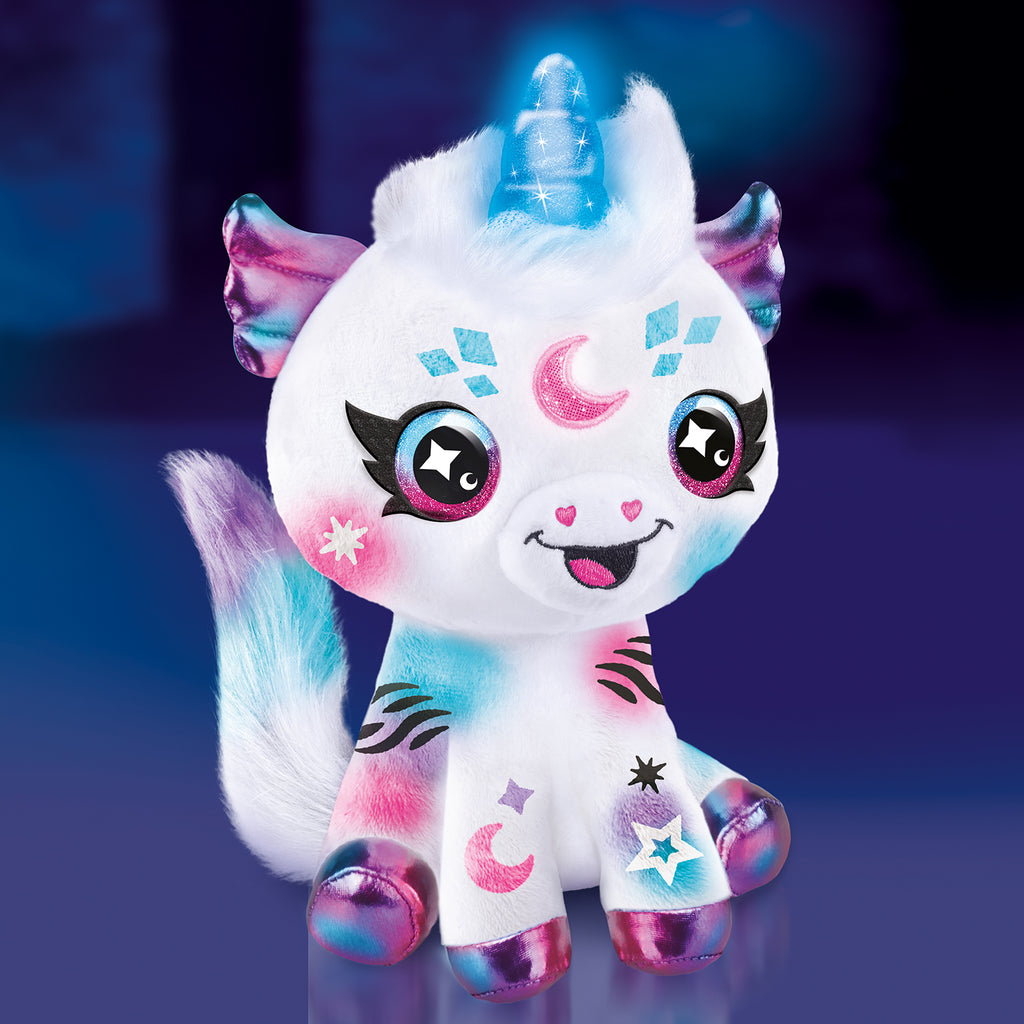 Colorea tu Unicornio Mágico - Cosmic Unicorn - Airbrush Plush - AIR028 - CanalToys