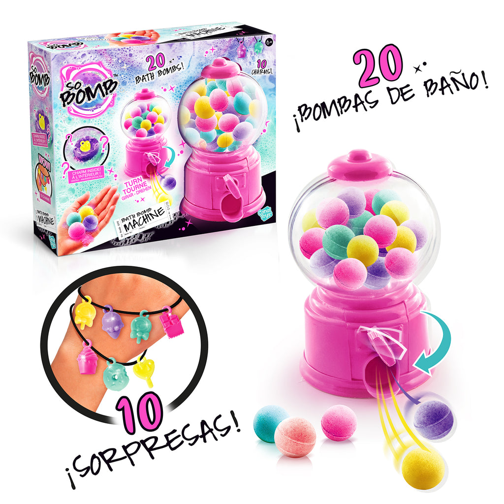 Bath Bomb Dispensador - So Bomb - BBD045 - CanalToys