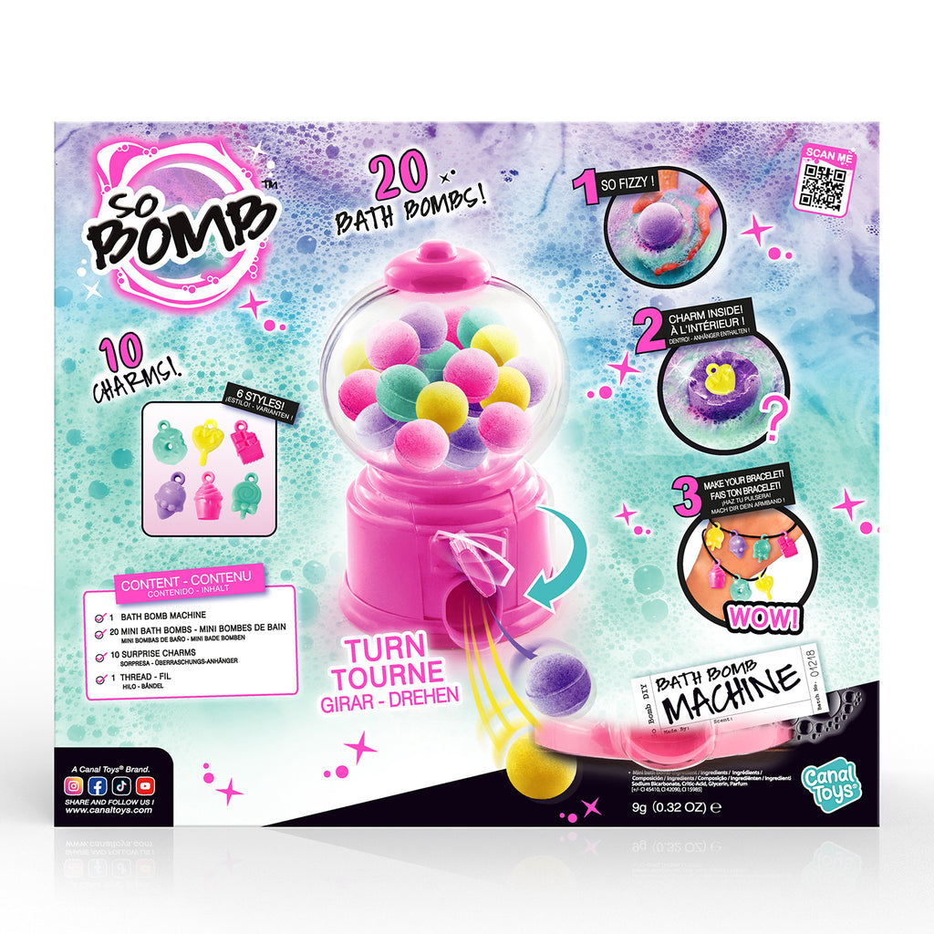 Bath Bomb Dispensador - So Bomb - BBD045 - CanalToys