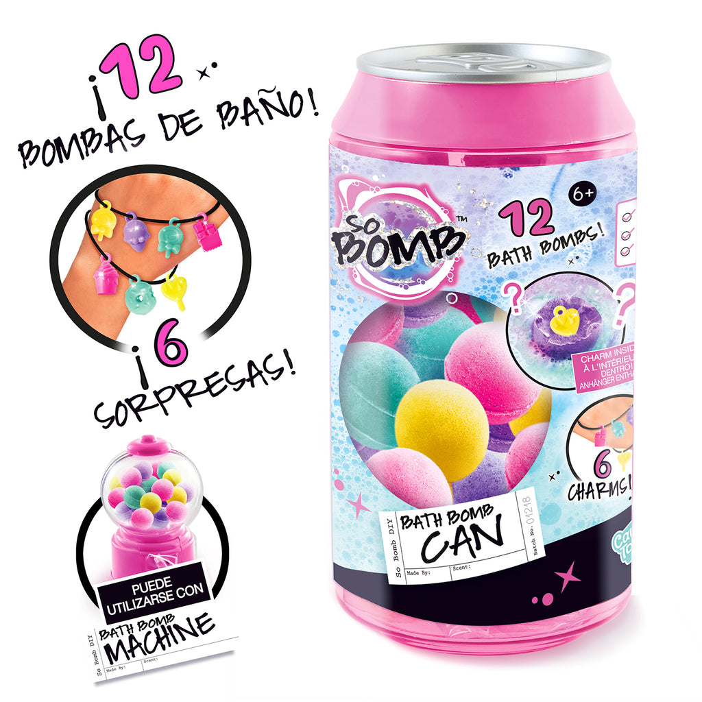 Bath Bomb Lata - So Bomb - BBD046 - CanalToys