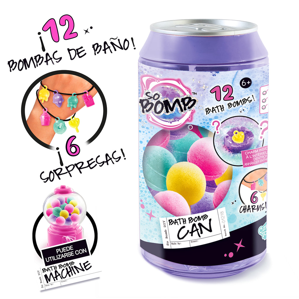 Bath Bomb Lata - So Bomb - BBD046 - CanalToys