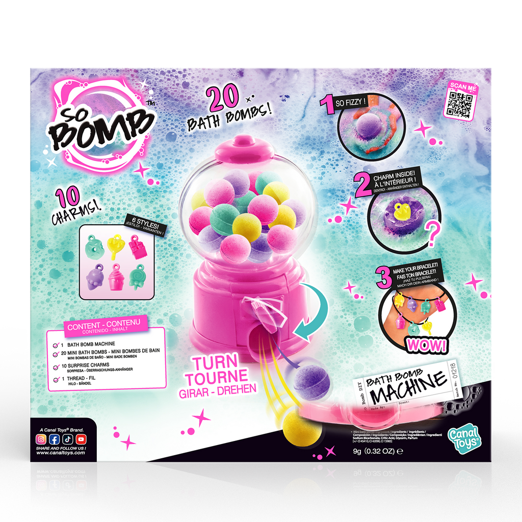 Bath Bomb Dispensador - So Bomb - BBD045 - CanalToys