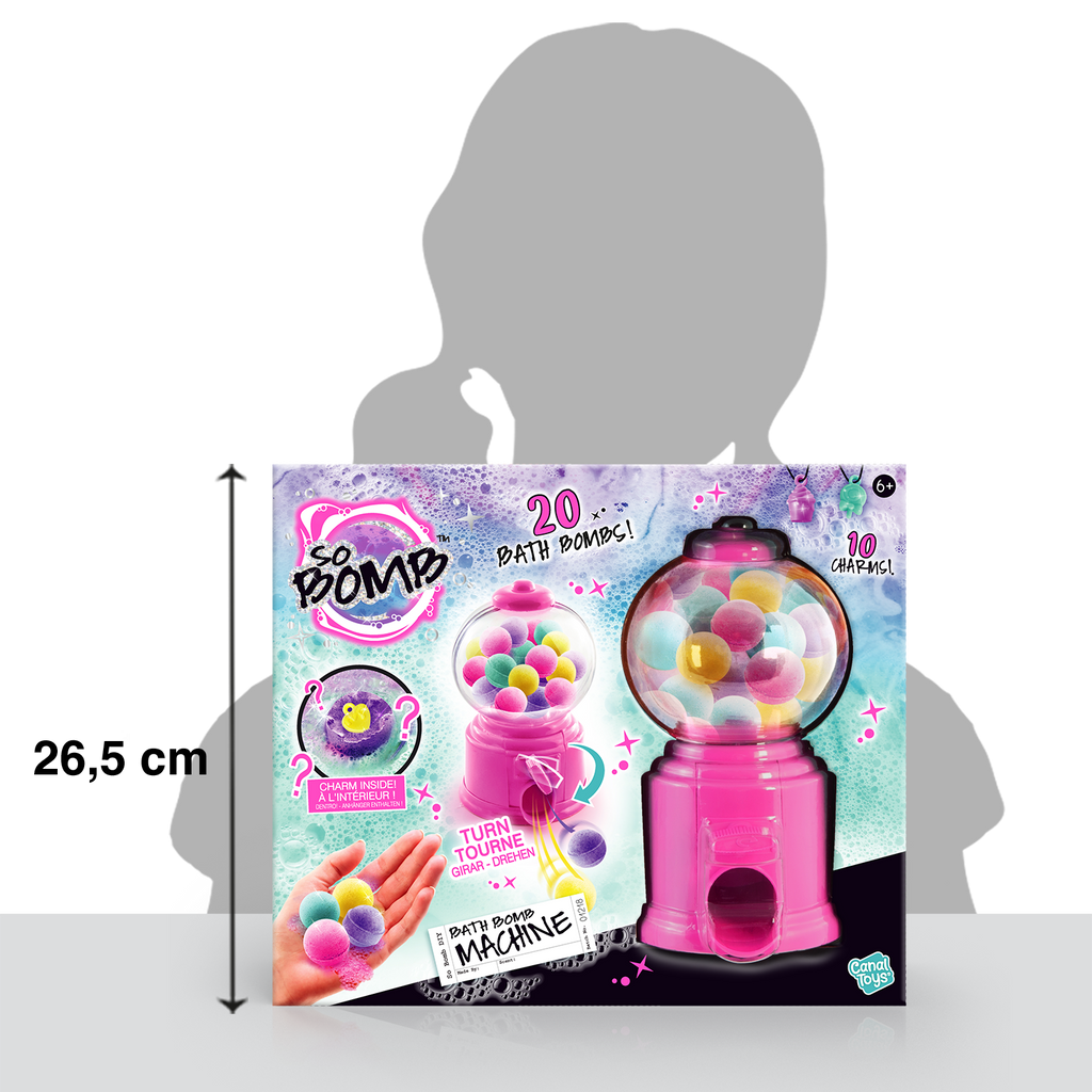 Bath Bomb Dispensador - So Bomb - BBD045 - CanalToys