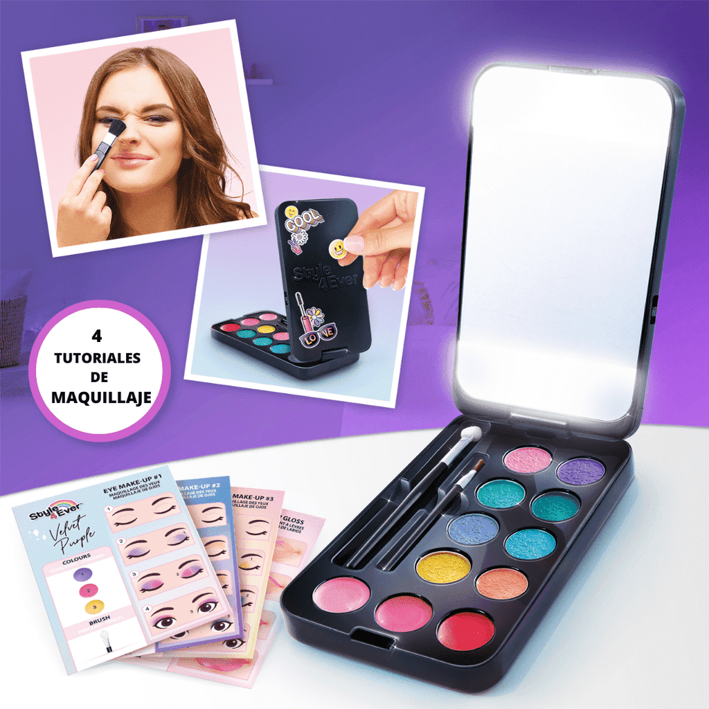 Maletín de viaje Make Up LED - LED Make-Up Case Travel Edition - Style 4 Ever - OFG260 - CanalToys