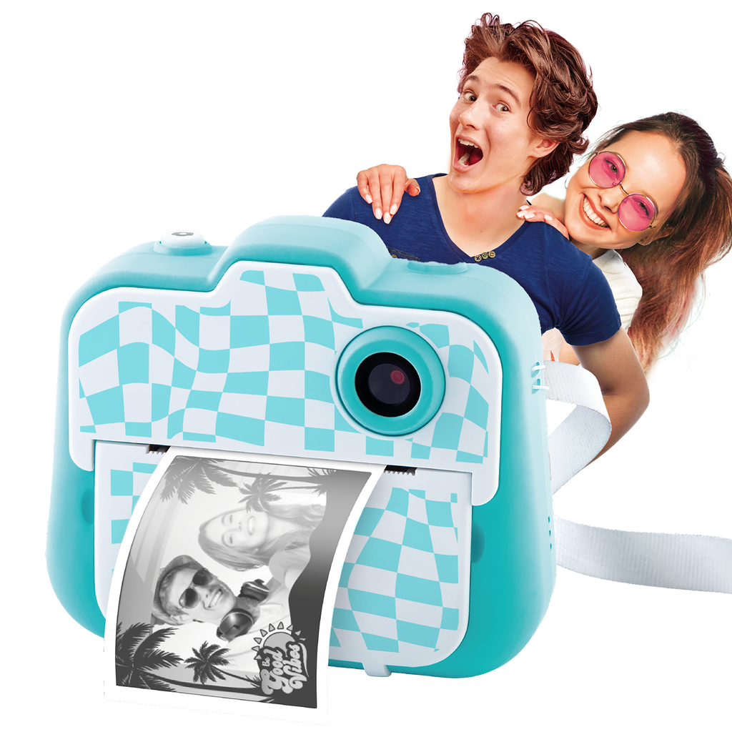 Cámara Instantánea Azul Turquesa - Photo Creator - CLK001T - CanalToys
