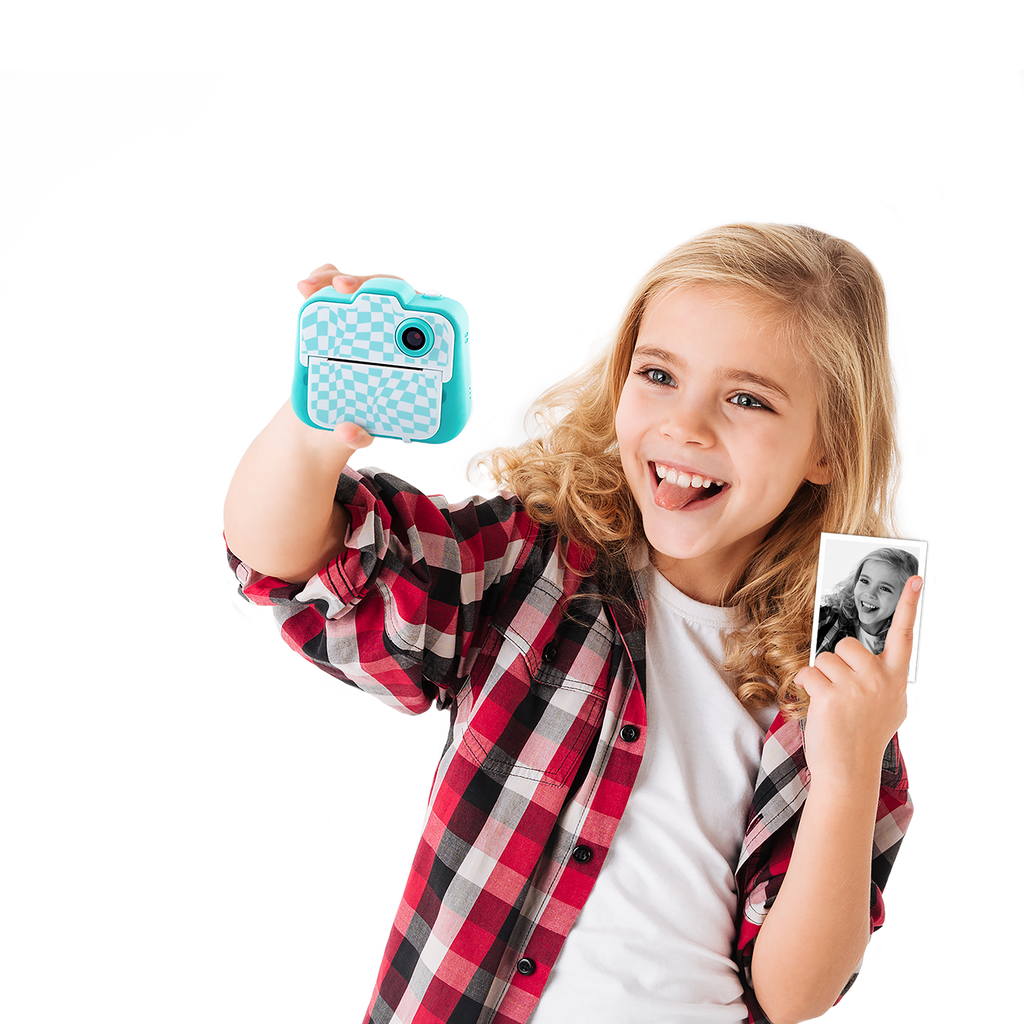 Cámara Instantánea Azul Turquesa - Photo Creator - CLK001T - CanalToys