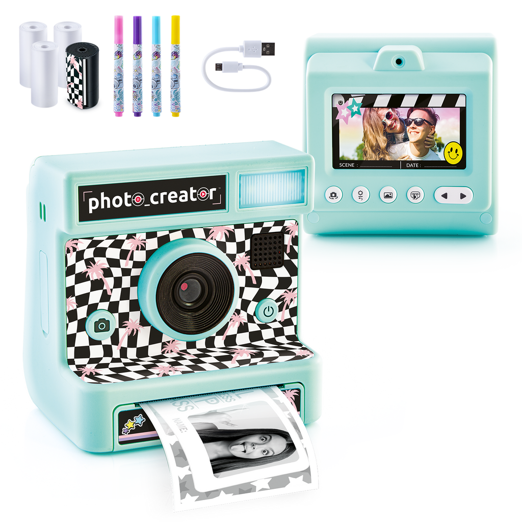 Cámara Instantánea Retro - Retro Instant Camera - Photo Creator - CLK019 - CanalToys