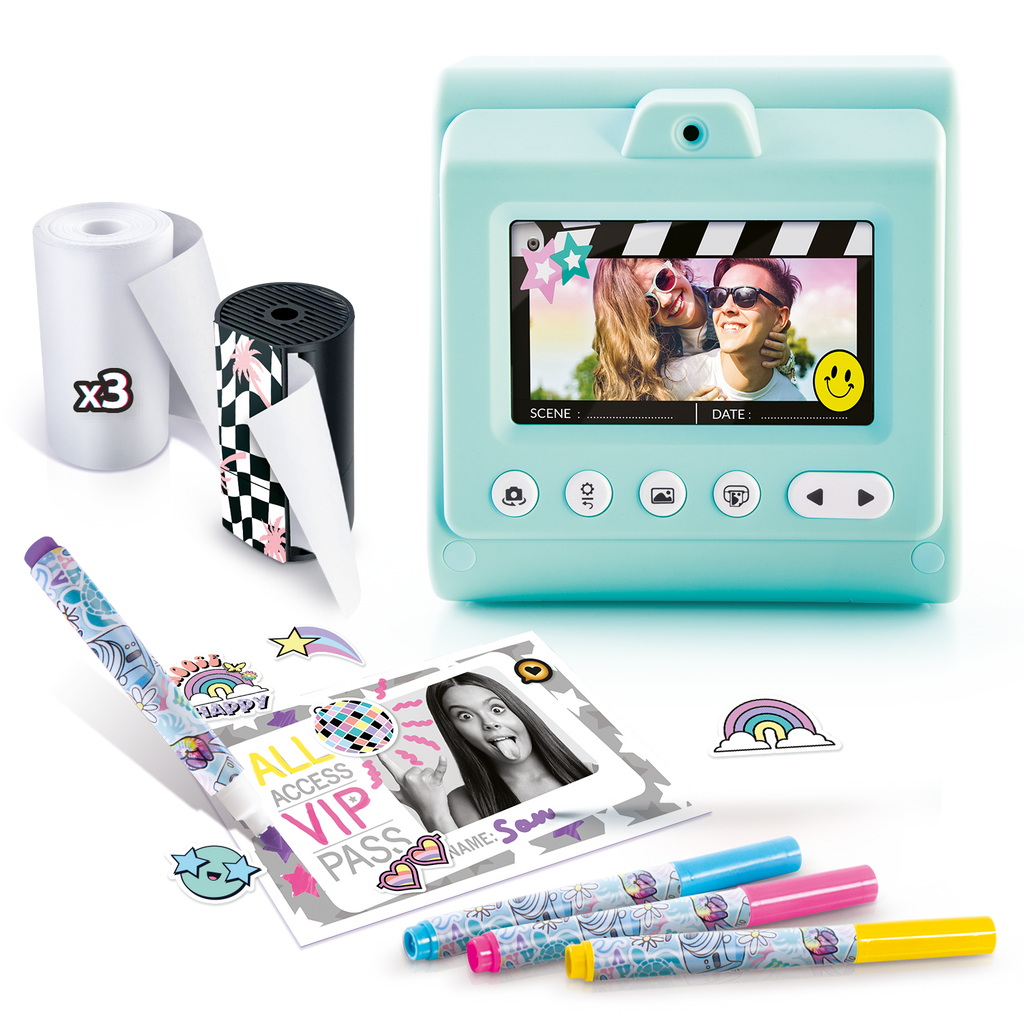 Cámara Instantánea Retro - Retro Instant Camera - Photo Creator - CLK019 - CanalToys