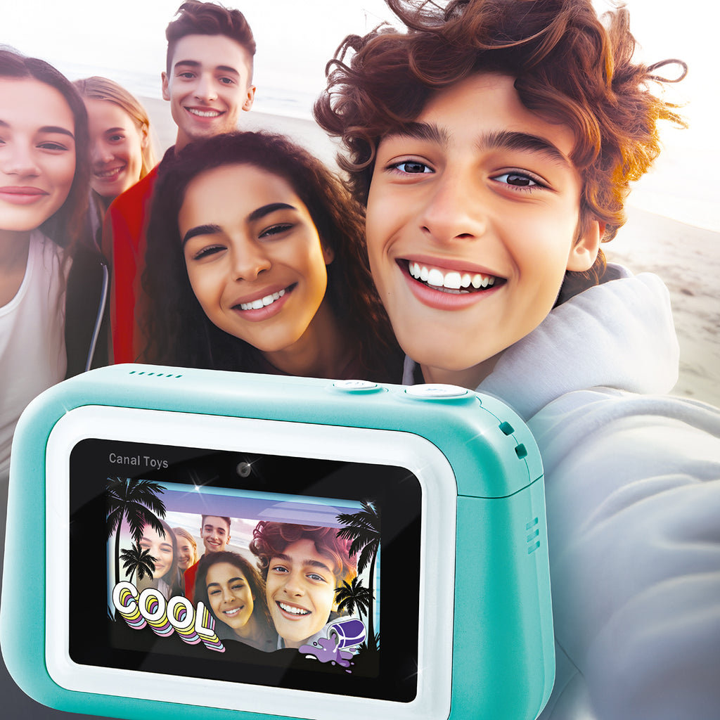 Cámara de Impresión Instantánea 2.0 Papel de calidad fotográfica - Photo Creator - CLK046 - CanalToys
