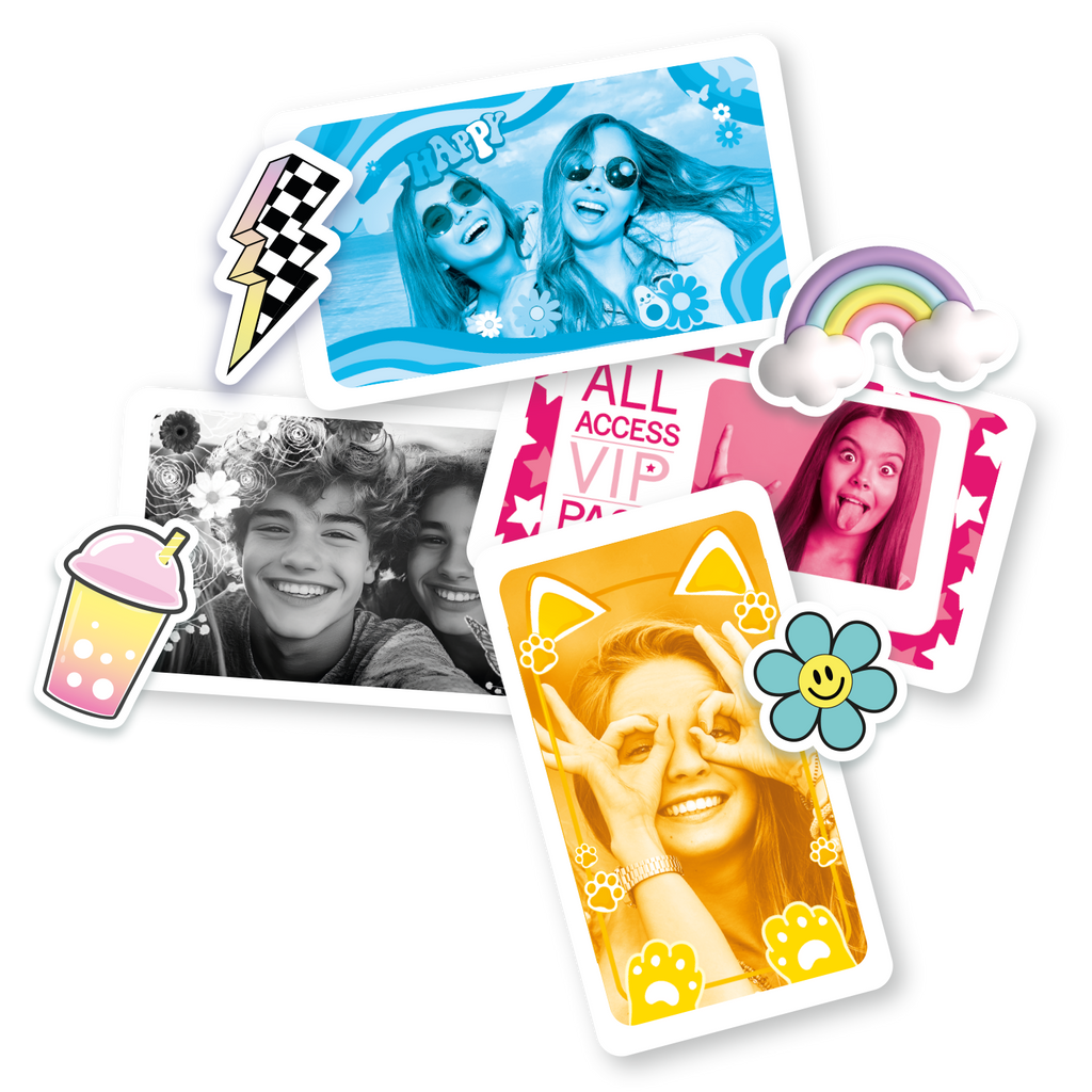 Cámara de Impresión Instantánea 2.0 Papel de calidad fotográfica - Photo Creator - CLK046 - CanalToys