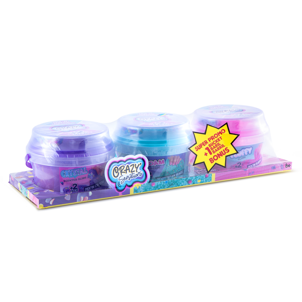 Cubos Mezcla y Combina Sensaciones 2 + 1 bonus - Mix&Match Sensations 2 Buckets + 1 Bonus - Crazy Sensations - CCC002 - CanalToys