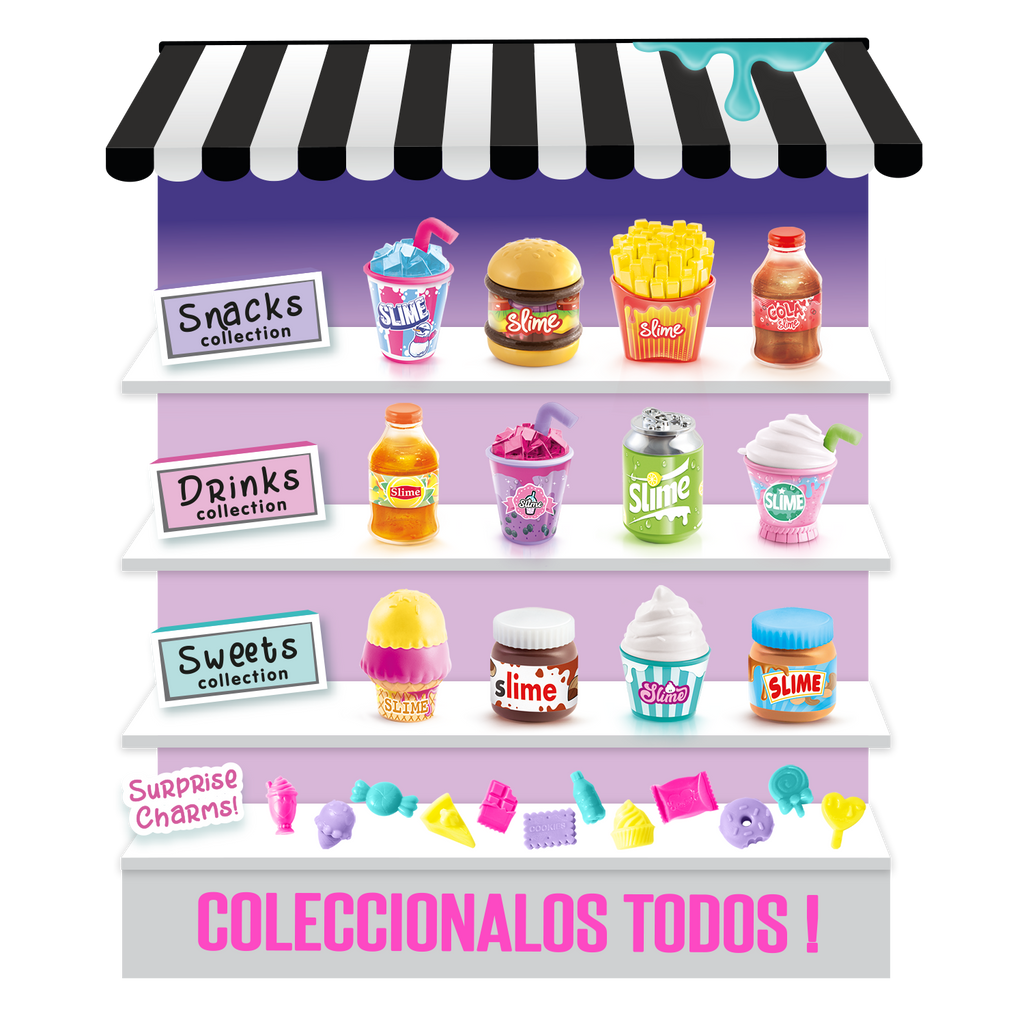 Cestita de PicNic de Slime - Slime Mini Food Case - So Slime - SSC240 - CanalToys