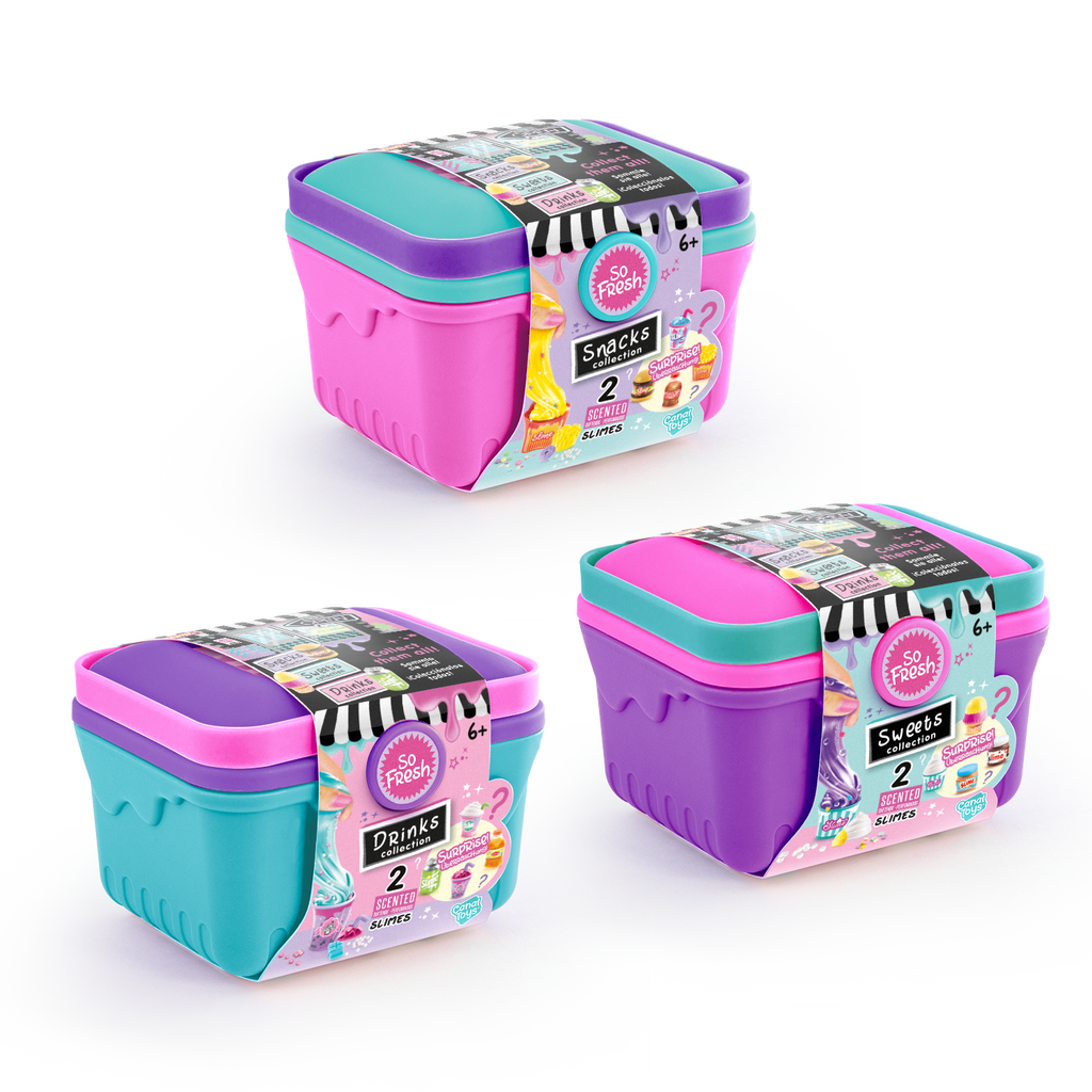 Cestita de PicNic de Slime - Slime Mini Food Case - So Slime - SSC240 - CanalToys