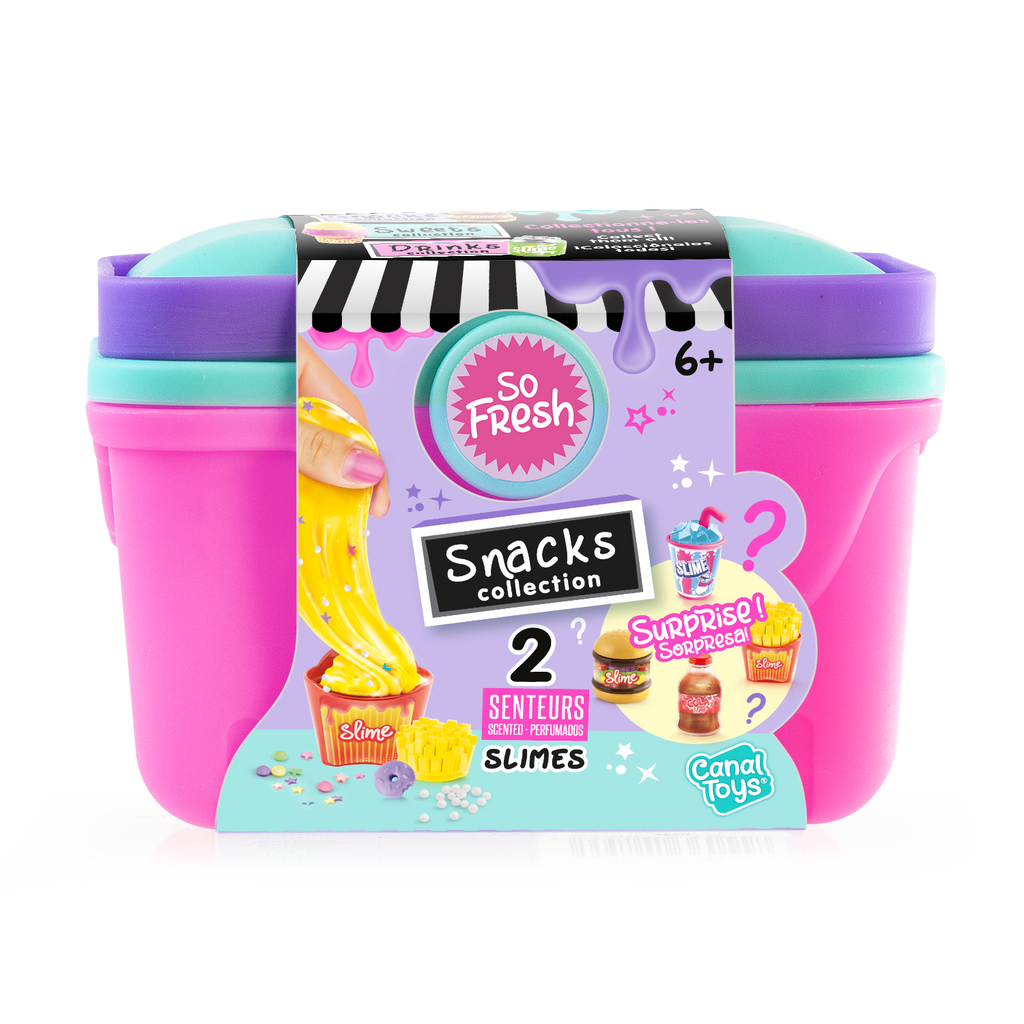 Cestita de PicNic de Slime - Slime Mini Food Case - So Slime - SSC240 - CanalToys