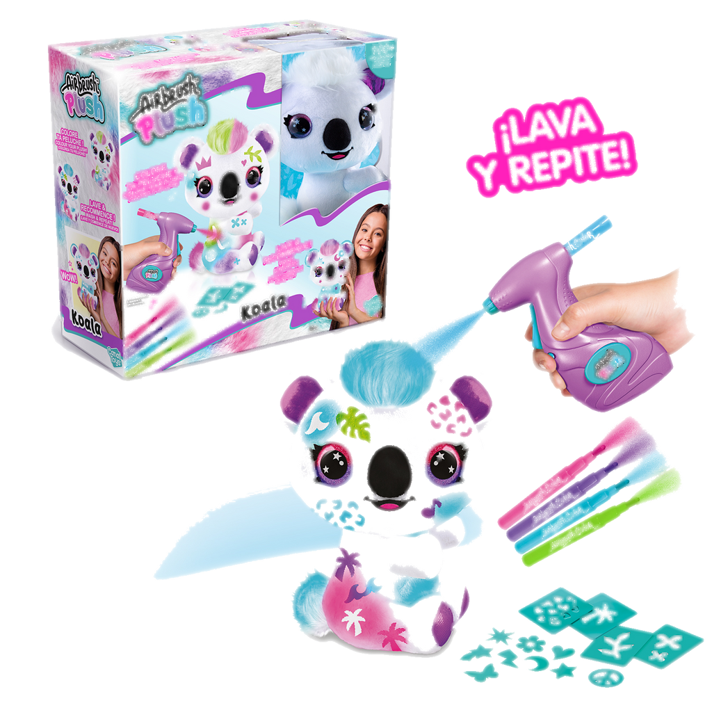 Colorea tu Koala  - Airbrush Plush - Style 4 Ever - OFG273 - CanalToys