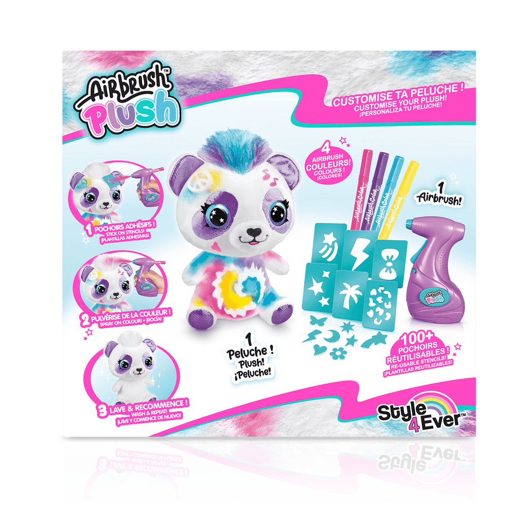 Colorea tu Panda - Airbrush Plush - Style 4 Ever - OFG257 - CanalToys