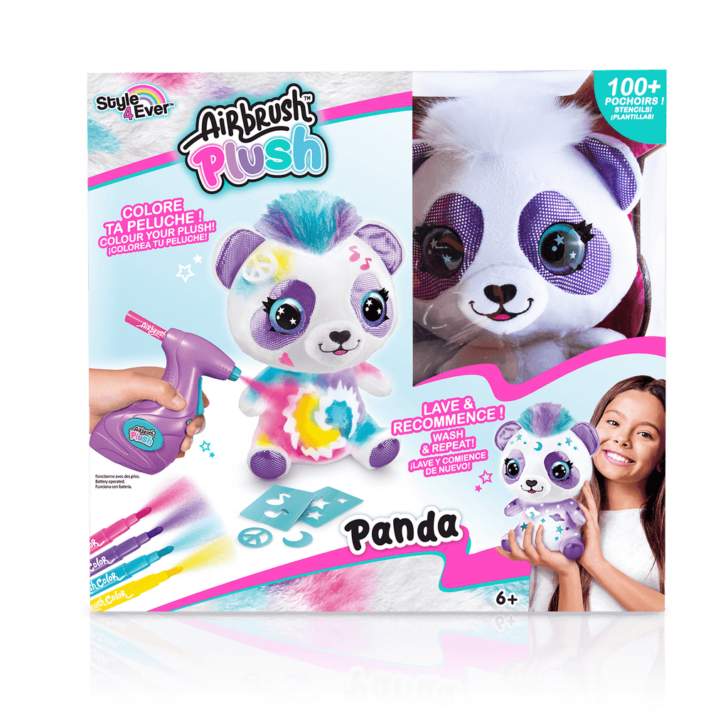 Colorea tu Panda - Airbrush Plush - Style 4 Ever - OFG257 - CanalToys