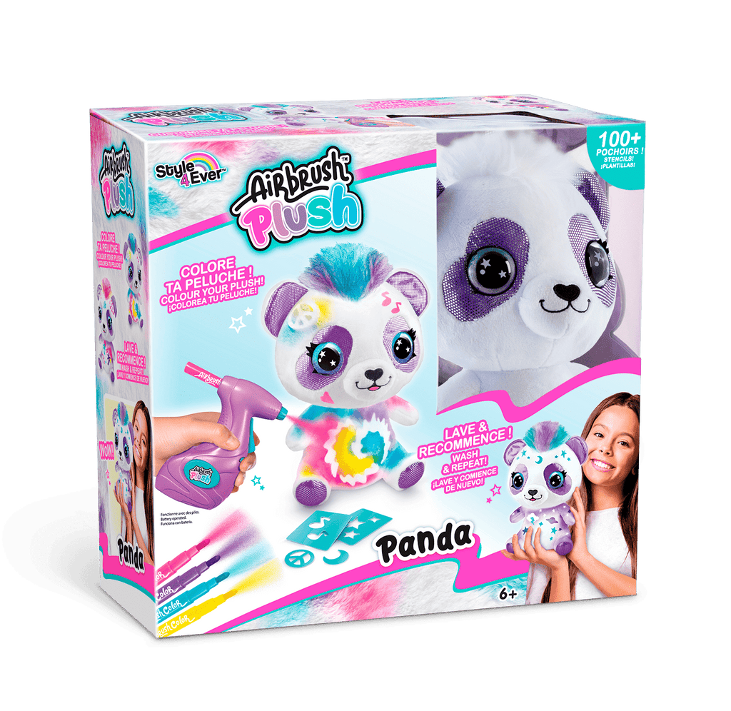 Colorea tu Panda - Airbrush Plush - Style 4 Ever - OFG257 - CanalToys