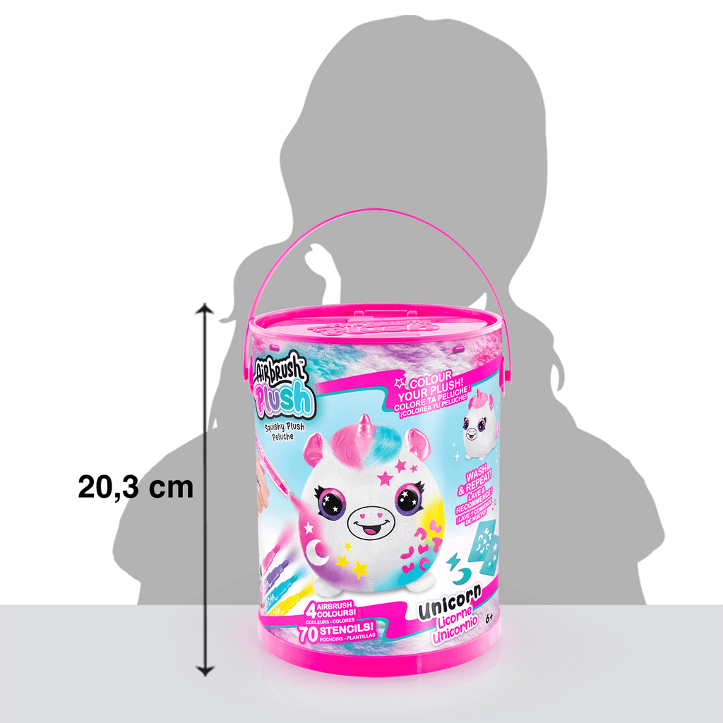 Cubo de Colorea tu Mascota - Colour your Plush Bucket - Airbrush Plush - Style 4 Ever - OFG266 - CanalToys