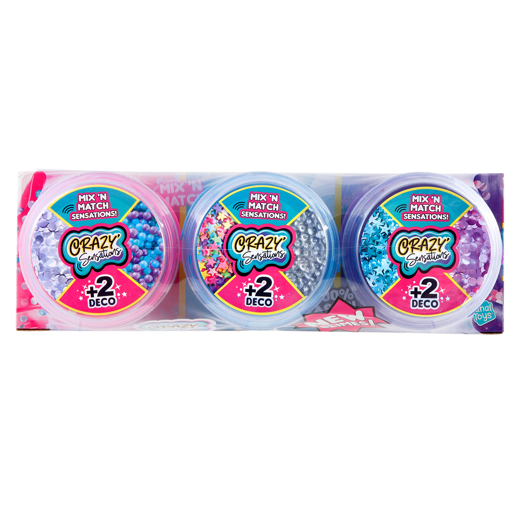 Cubos Mezcla y Combina Sensaciones 2 + 1 bonus - Mix&Match Sensations 2 Buckets + 1 Bonus - Crazy Sensations - CCC002 - CanalToys