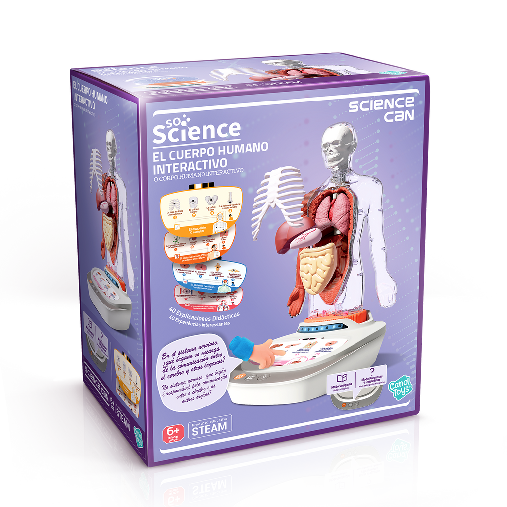 Cuerpo Humano: Vozpedia Interactiva - So Science - COS005 - CanalToys