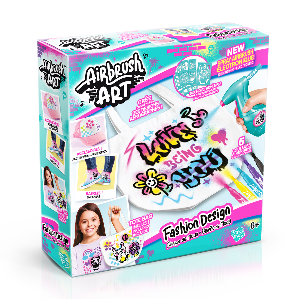 Diseño de Moda - Fashion Design -Airbrush Art - AIR016 - CanalToys