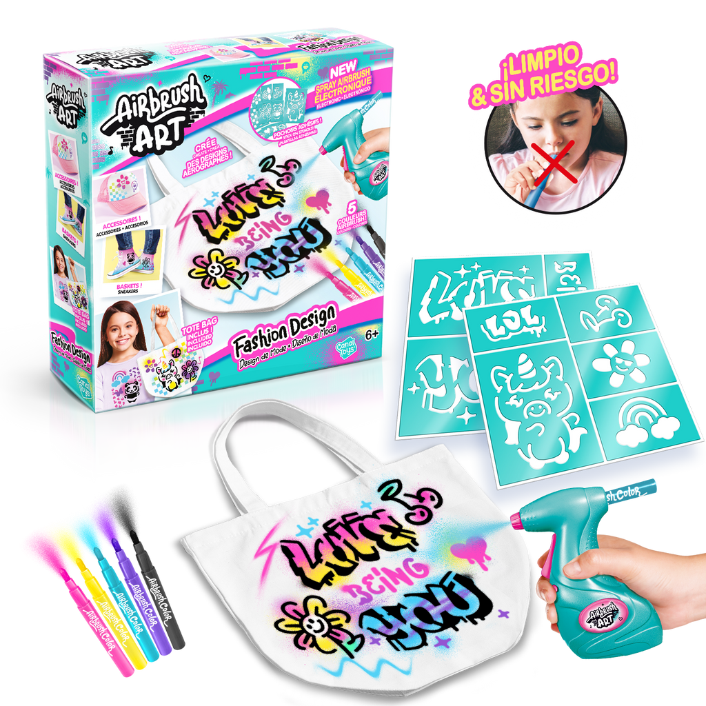 Diseño de Moda - Fashion Design -Airbrush Art - AIR016 - CanalToys