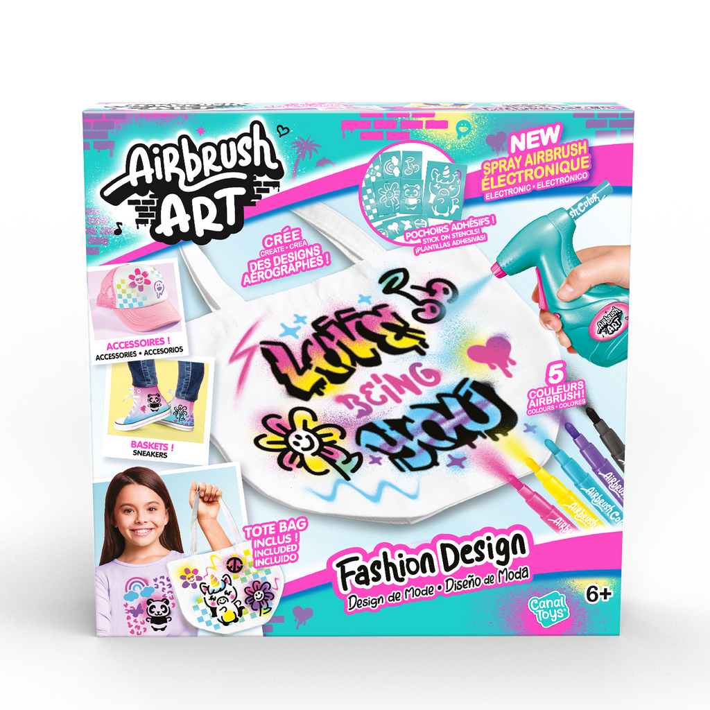 Diseño de Moda - Fashion Design -Airbrush Art - AIR016 - CanalToys