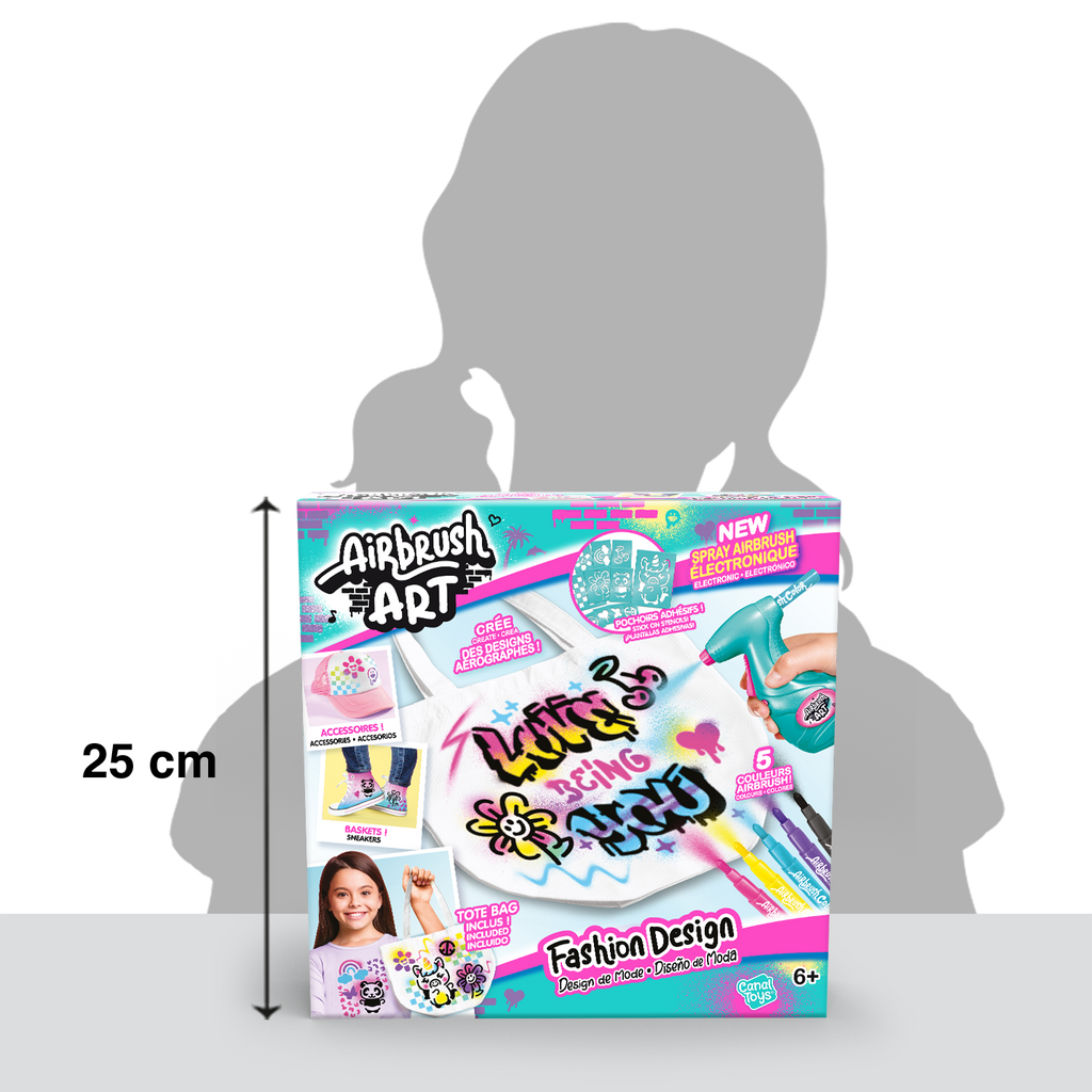 Diseño de Moda - Fashion Design -Airbrush Art - AIR016 - CanalToys