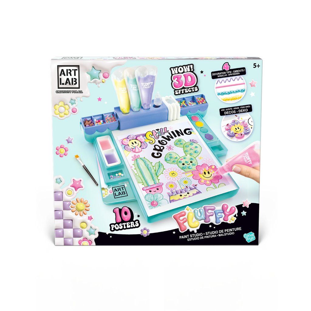 Estudio de Acuarelas 3D - Art Lab - ART017 - CanalToys