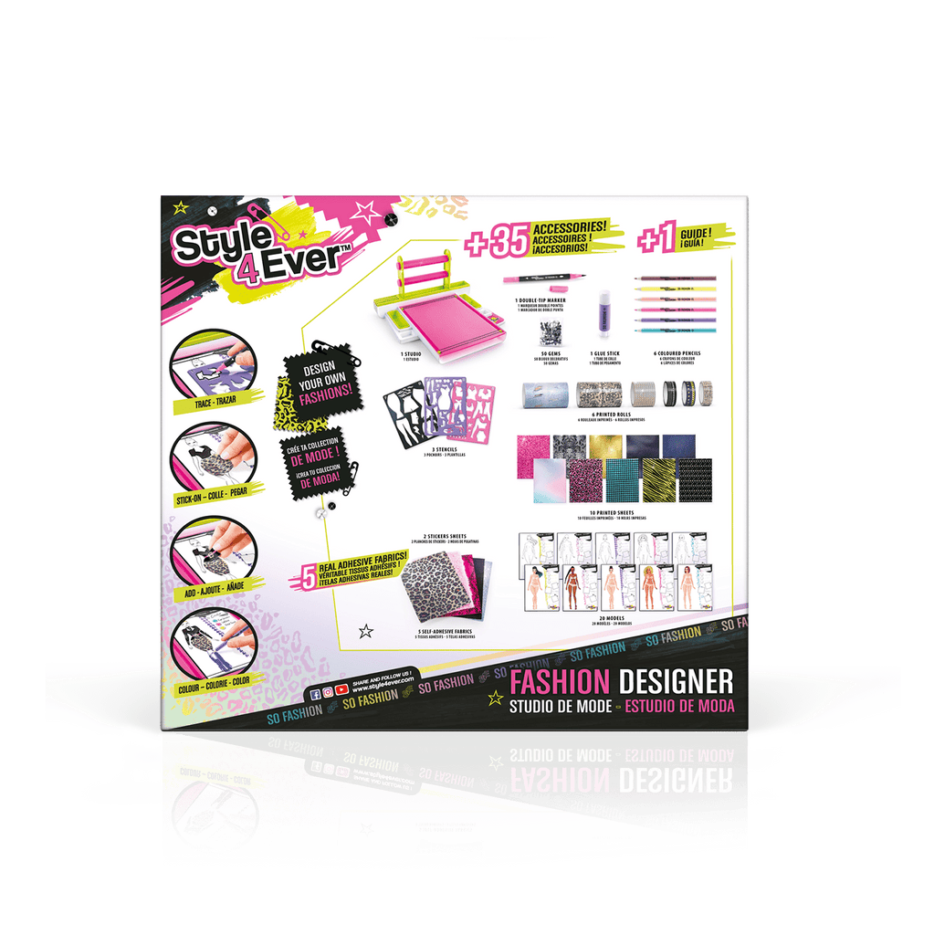 Estudio de Diseño de Moda - Fashion Designer Studio - Style 4 Ever - OFG232 - CanalToys