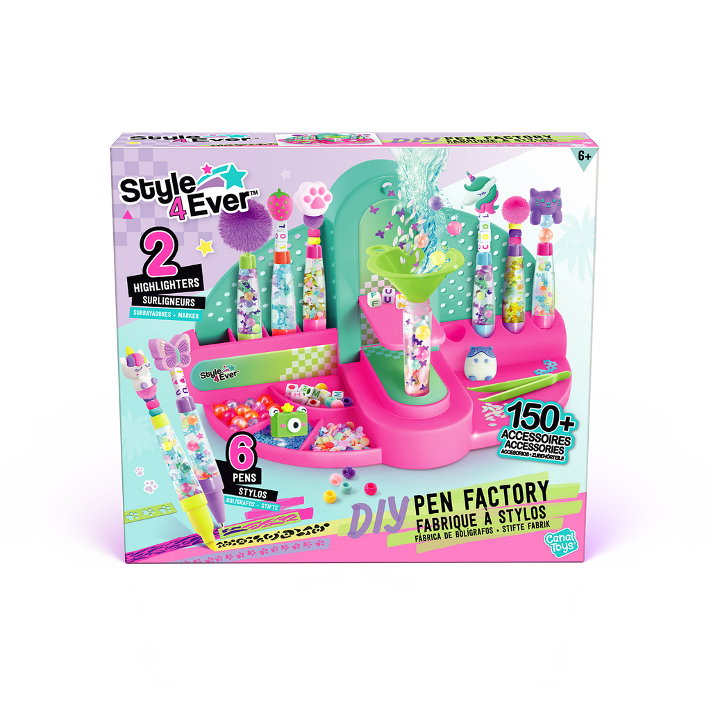 Fábrica de Bolígrafos  y Subrayadores DIY - Style 4 Ever - OFG306 - CanalToys