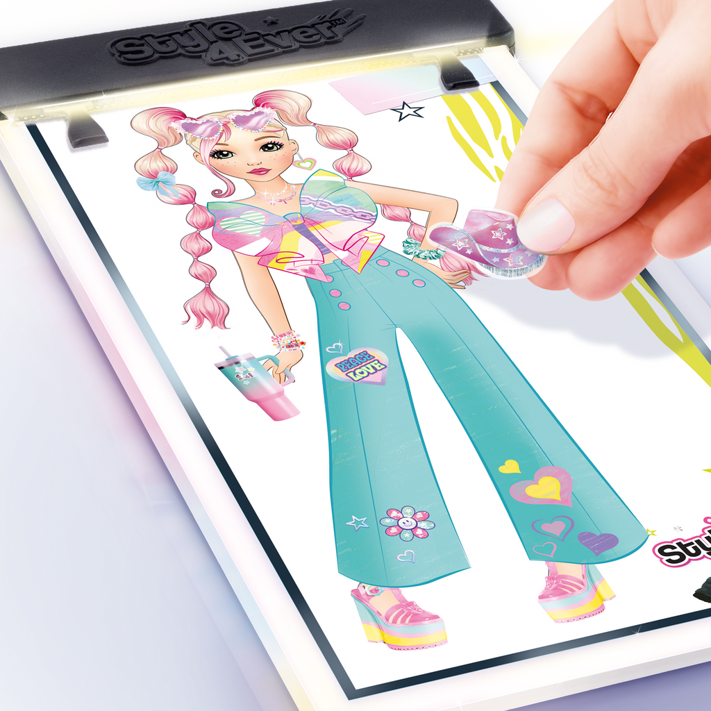 Fashion Designer Light-Up Pad - Style 4 Ever - OFG320 - CanalToys
