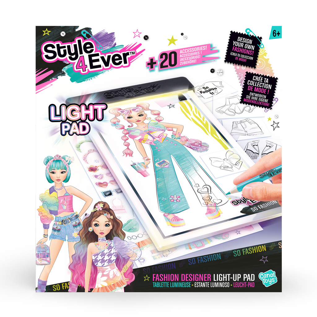 Fashion Designer Light-Up Pad - Style 4 Ever - OFG320 - CanalToys
