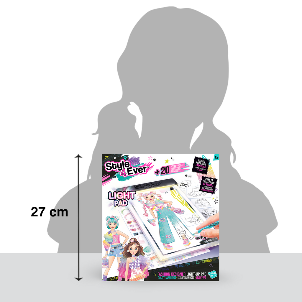 Fashion Designer Light-Up Pad - Style 4 Ever - OFG320 - CanalToys