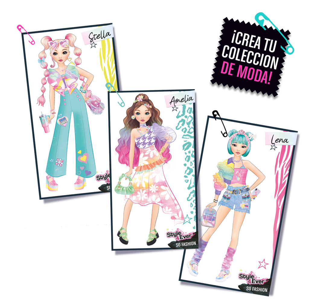 Fashion Designer Light-Up Pad - Style 4 Ever - OFG320 - CanalToys