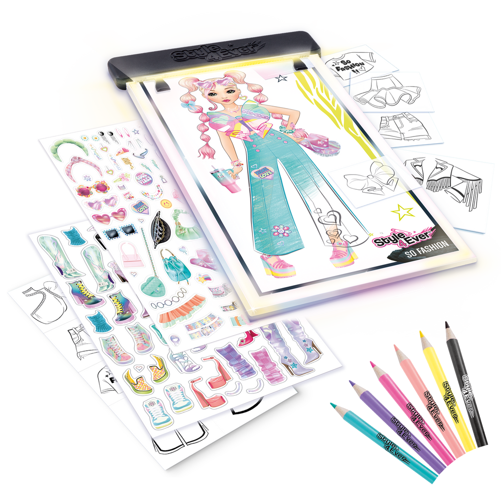 Fashion Designer Light-Up Pad - Style 4 Ever - OFG320 - CanalToys