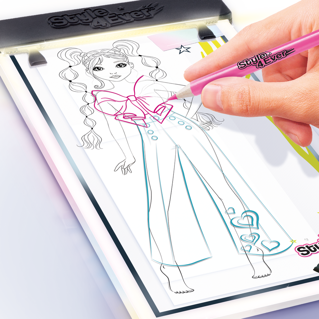 Fashion Designer Light-Up Pad - Style 4 Ever - OFG320 - CanalToys