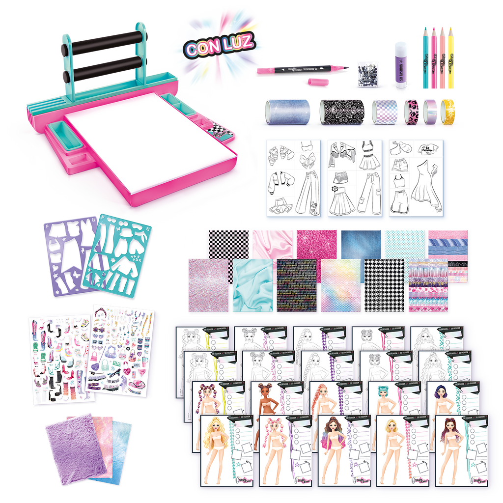 Fashion Designer Studio con Luz - Style 4 Ever - OFG303 - CanalToys
