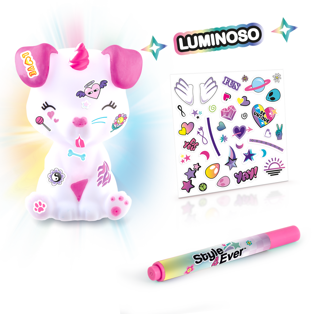 Figurita Luminosa para Decorar DIY - Mini Deco Light-Up - Style 4 Ever - OFG267 - CanalToys