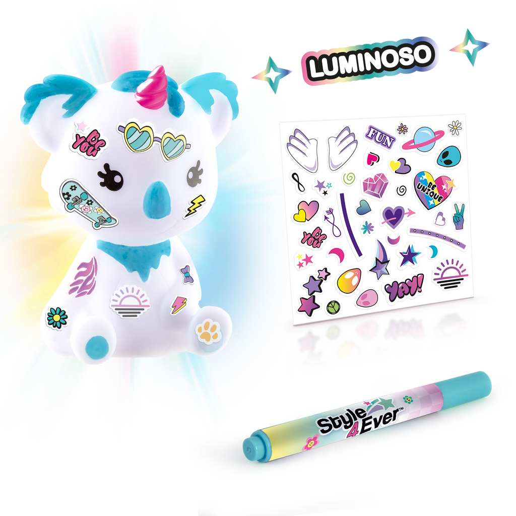 Figurita Luminosa para Decorar DIY - Mini Deco Light-Up - Style 4 Ever - OFG267 - CanalToys