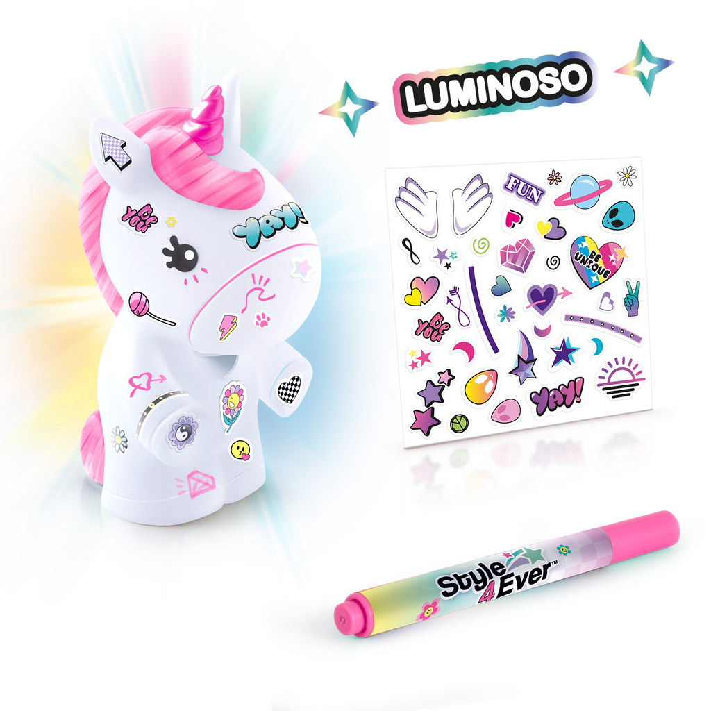 Figurita Luminosa para Decorar DIY - Mini Deco Light-Up - Style 4 Ever - OFG267 - CanalToys