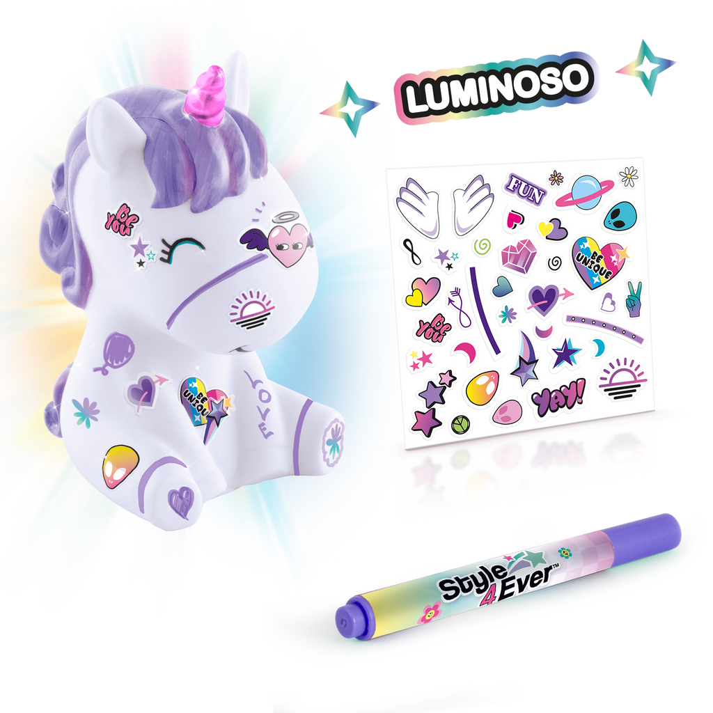 Figurita Luminosa para Decorar DIY - Mini Deco Light-Up - Style 4 Ever - OFG267 - CanalToys