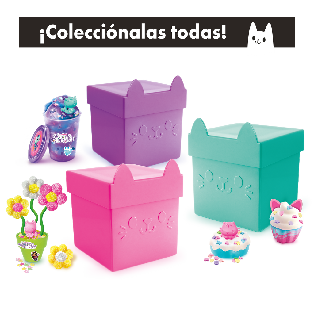 Cajita de Gabby de Espuma - Mini Cat Box Foam - La Casa de muñecas de Gabby - GAB026 - CanalToys